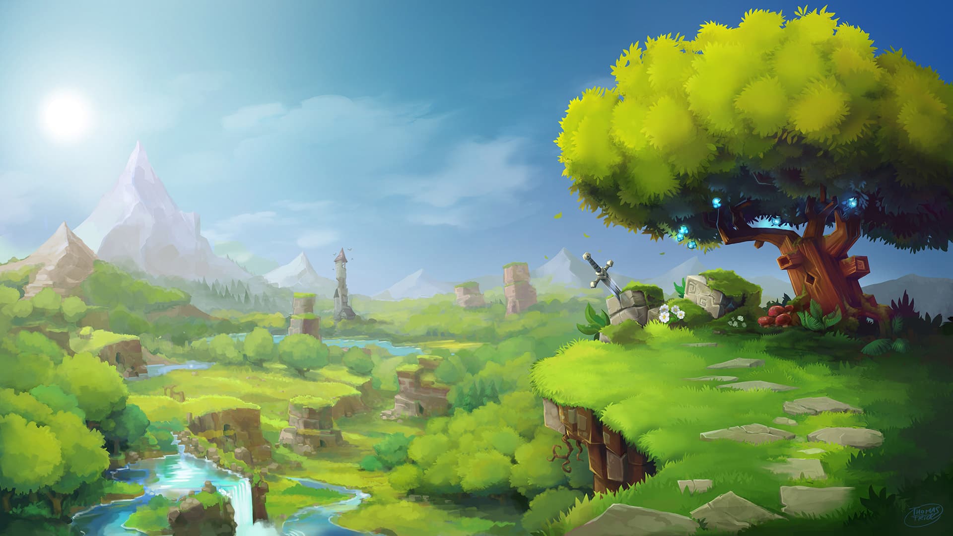 Hytale landscape